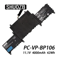 new pc vp bp106 laptop battery for nec lavie hz750 hz550 hz650ca 186y3az hz650cas pc vp bp105 11 1v 4000mah 42wh 6cells shuozb
