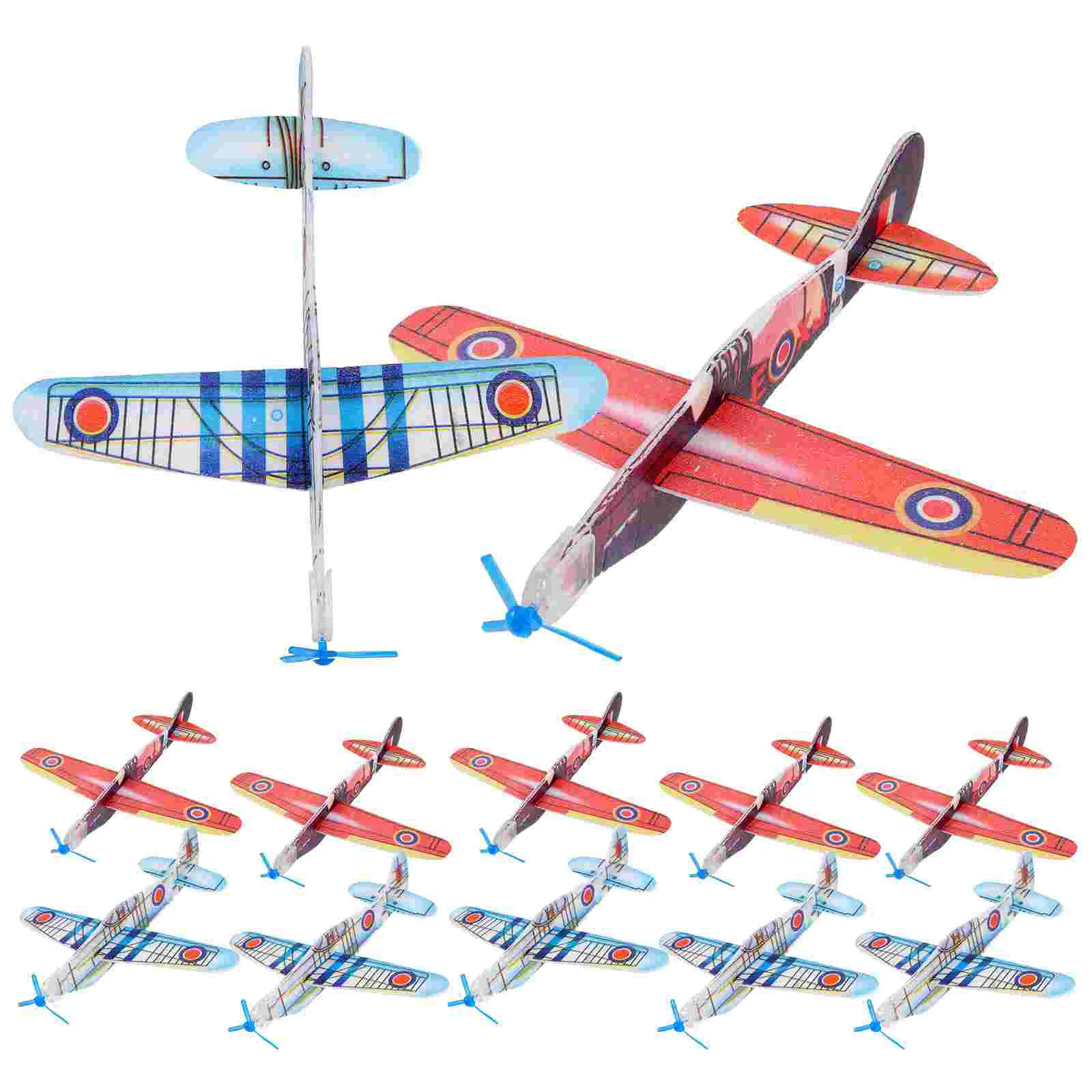 

36 Pcs Squiz Toys Hand Thrown Glider Airplane Launcher Toy Hand Plane Huge Foam Glider WEIGHTS FOR CANOPY LEGS Flying Foam Plane