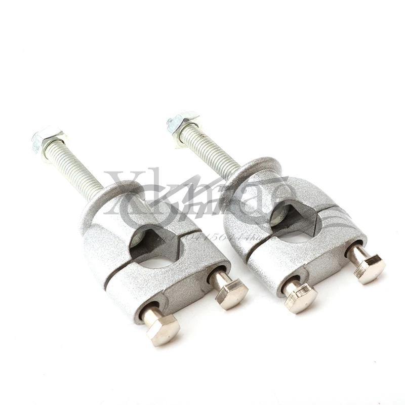 

7/8 22mm Motorcycle Handle Bar Risers Wear-resistant Solid Color Dirt Pit Bike Motorbike Handlebar Clamps