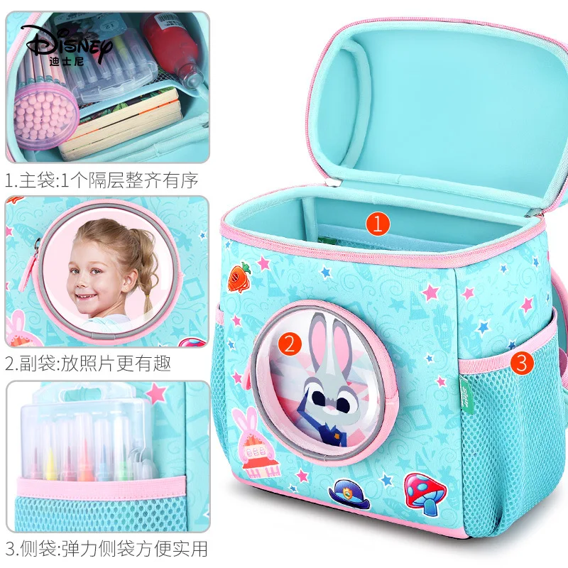 2022 Disney New Kindergarten Bag For Boys Girls Primary School Student Shoulder Orthopedic Backpack Kids Birthday Gifts Mochila