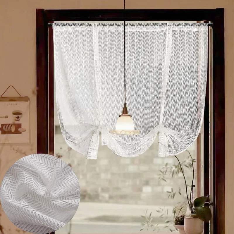 Kobai Curtain Factory Прямые продажи Товары для внешней торговли Белая прозрачная