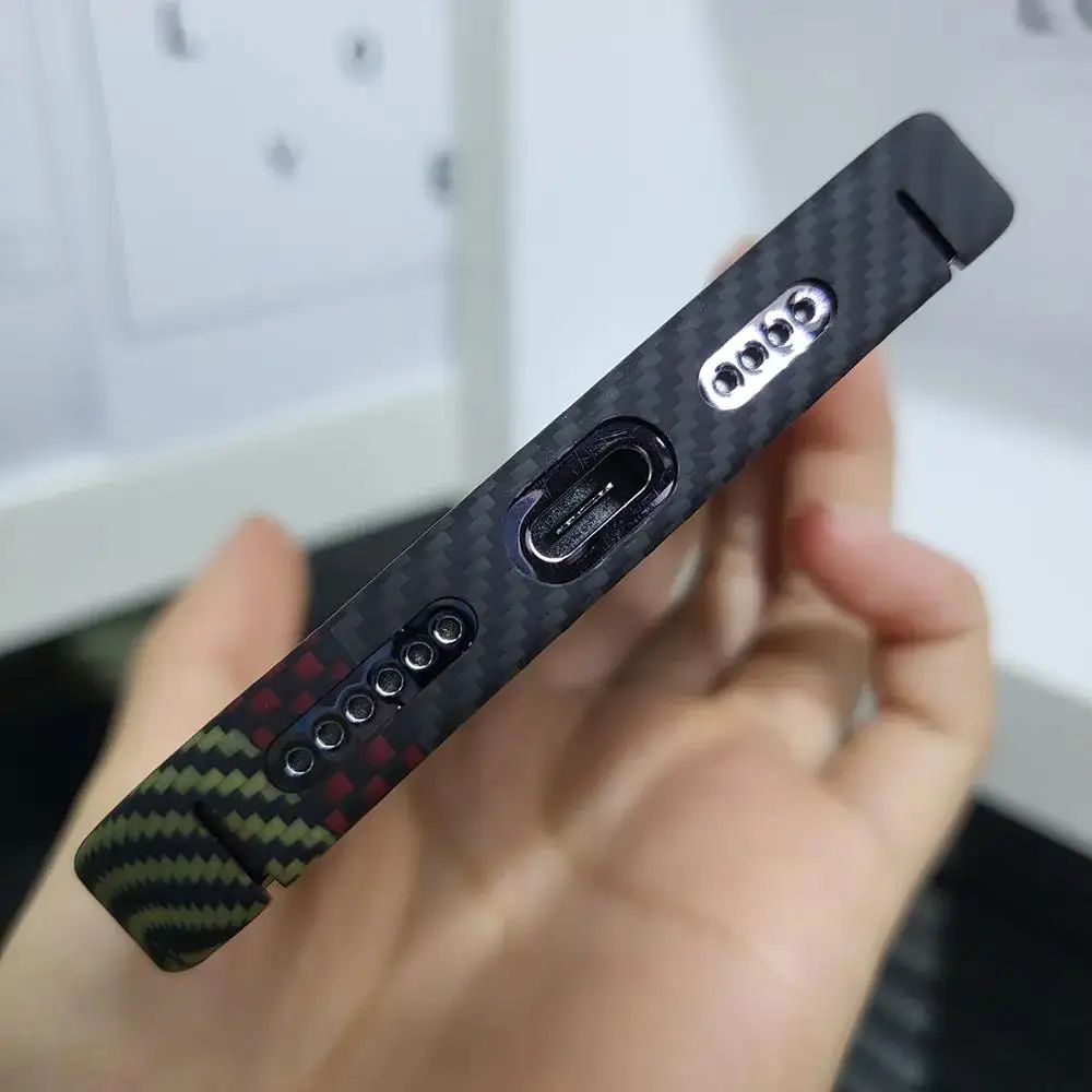 Лидер продаж 33 цвета арамидное углеродное волокно для iPhone 15 Pro Max ультратонкий