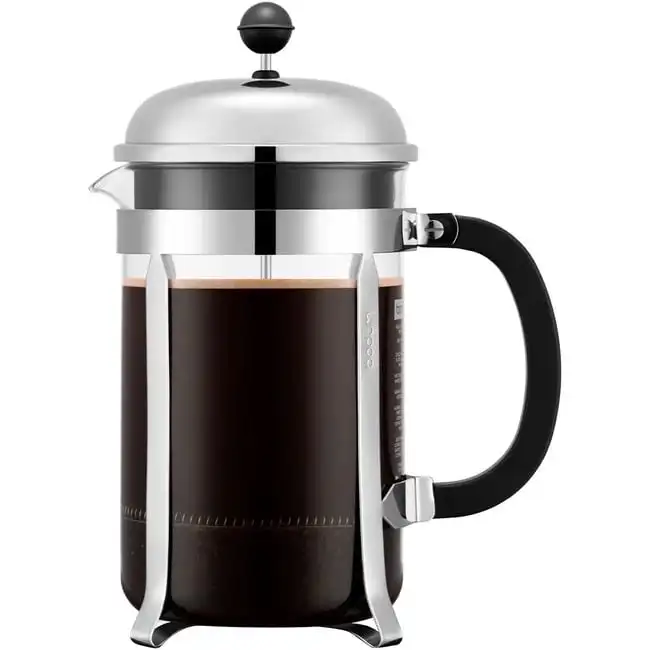 

French Press Coffee Maker, 51 Ounce, Stainless Steel