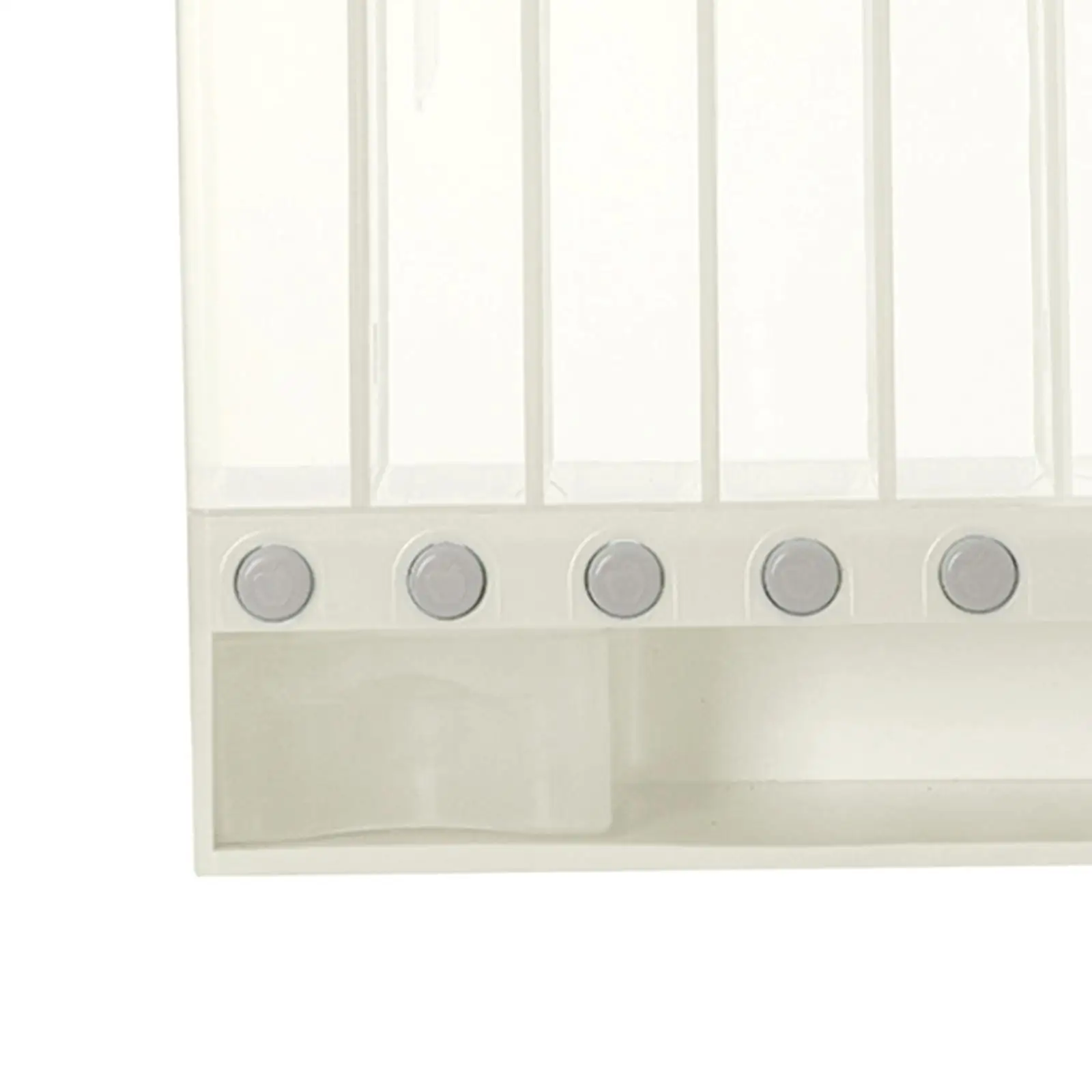 

Wall-Mounted Seperated Cereal Dispenser Moisture Proof for Rice Nuts Candy