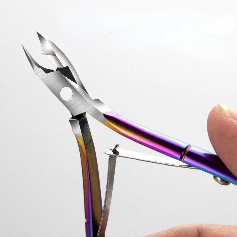 

1pcs Cuticle Nippers Nail Manicure Scissors Cuticle Clippers Trimmer Dead Skin Remover Pedicure Stainless Steel Cutters Tools