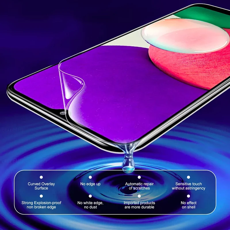Защитная пленка для экрана Hydrogle Realme GT5 240W 150W 10T GT3 V30T V30 C55 C51 C53 11X 11 Pro C33 2023 V50S 3 шт.