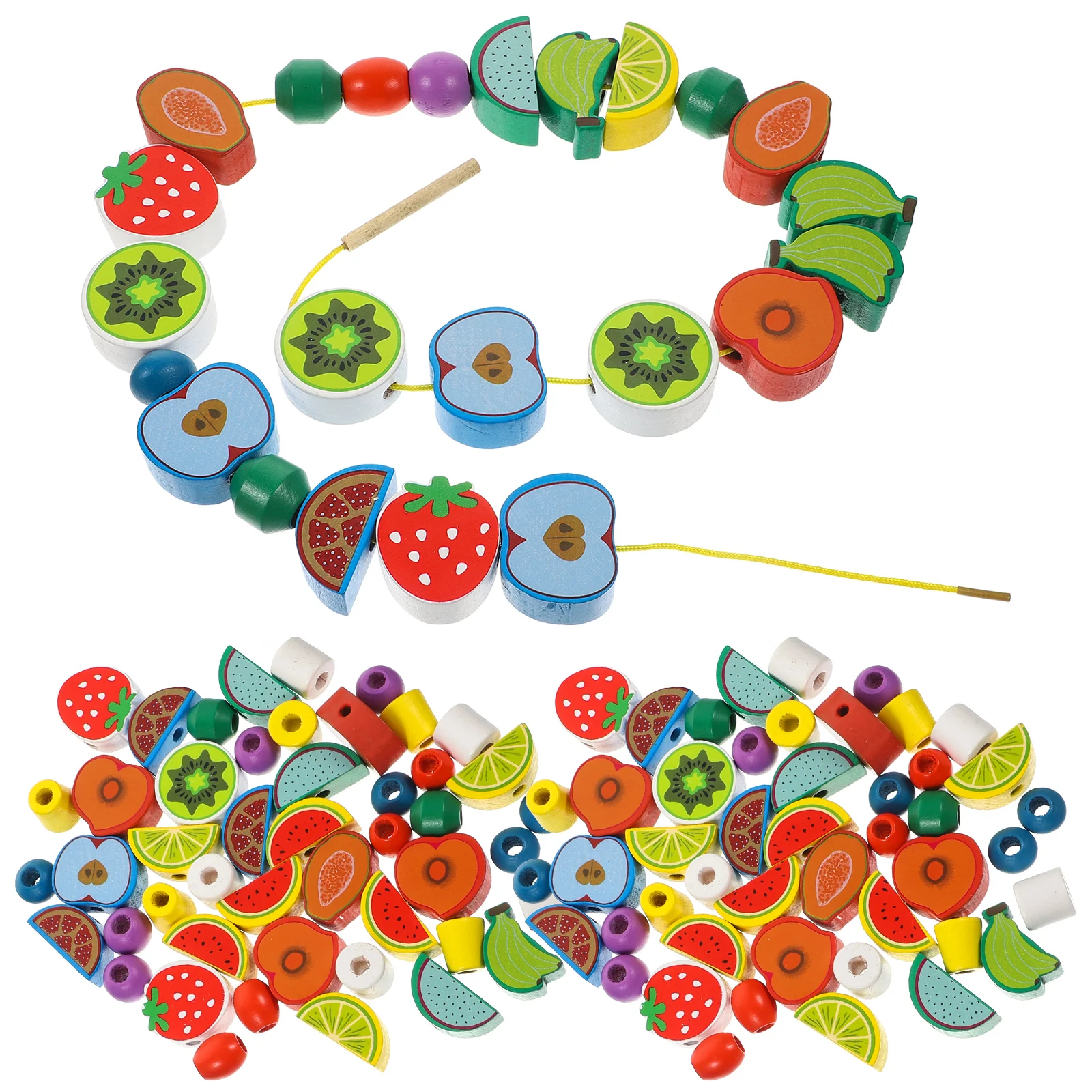 

Интересные игрушки, детские реквизиты, Обучающие фрукты, детские деревянные кубики с бусинами