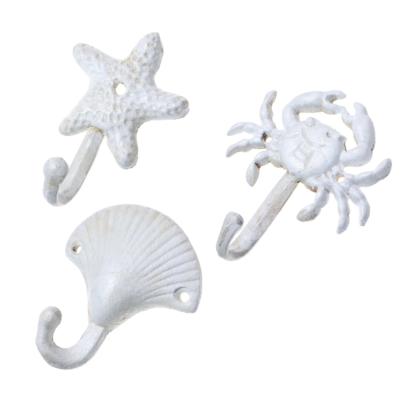 

Rustic Decor Wall Hooks Decorative Hanger Decoration Sea Star Hangers Coat