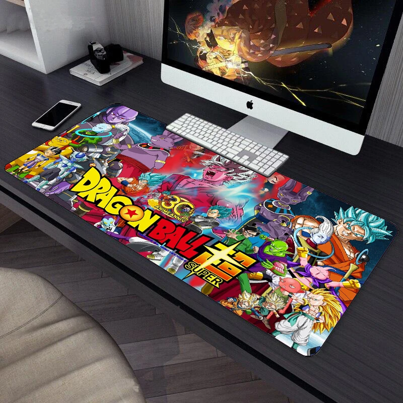 

dragoned Balls mouse pad gamer tapete de mesa do escritório anime bola computador portátil grande borracha natural almofada 3mm