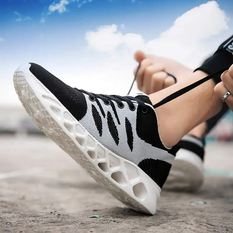 

Мужские кроссовки 2020, повседневные мужские летние туфли для Sapatenis, Мужская детская обувь для осени, Нескользящие повседневные теннисные туф...