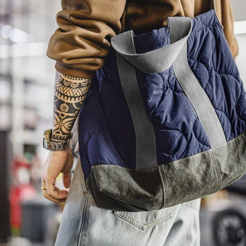 Мужская большая сумка Maden M65 большой емкости для ноутбука через плечо, рабочая пригородная сумка