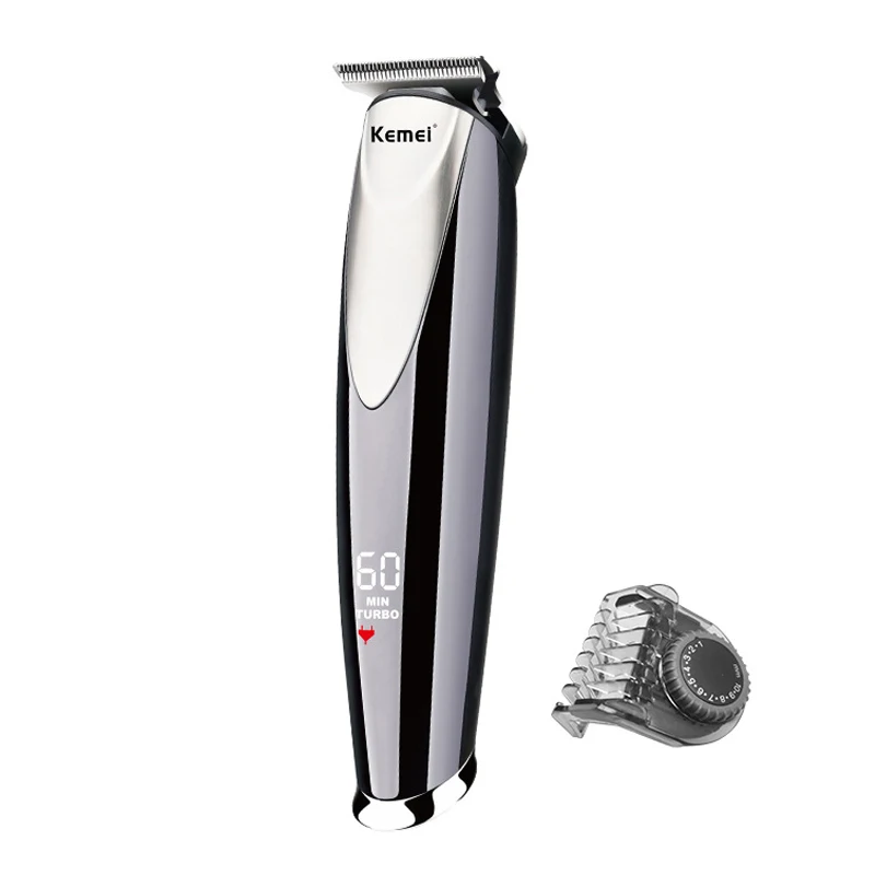 

Kemei Electric Hair Clipper Km-1629 Noise Reduction Razor LCD Display Rechargeable Electric Hair Clippers Mute Barber Cutting