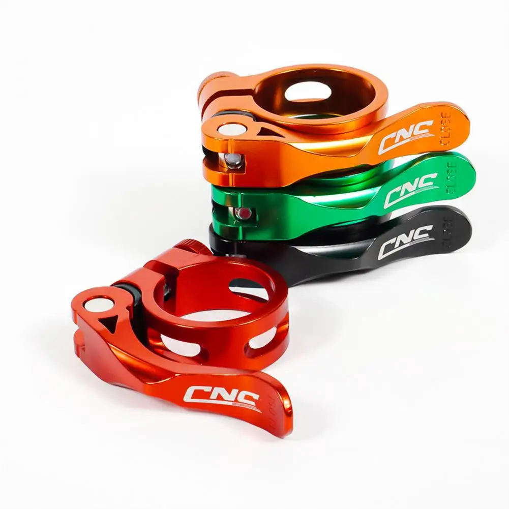 

Bicycle Seatpost Clamp Quick Release Aluminum Alloy Seatpost Clip Mountain Bike BMX Road Bike bicycle Seatpost Clamp