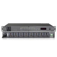 ty 1130 power sequencer 8 channel voltage display with independent switch for conference wedding stage audio etc