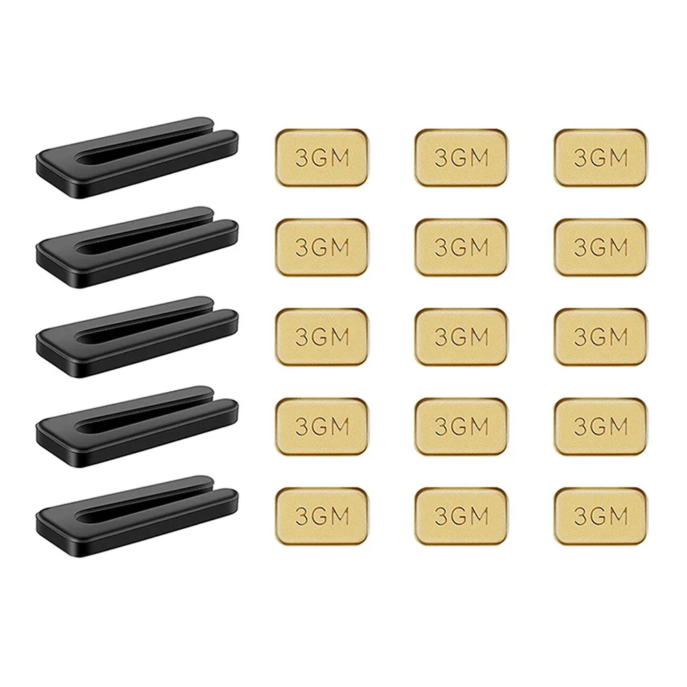 

5 Sets Fan Balancing Kit Balancing Clips and Self-adhesive Weight for Ceiling Fan
