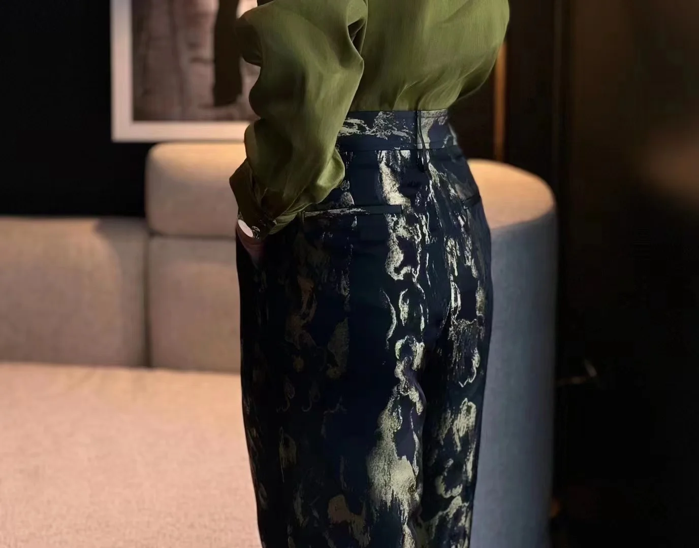 

2023 Spring/Summer Fashion New Women's Clothing Wide-Leg Pants 0822