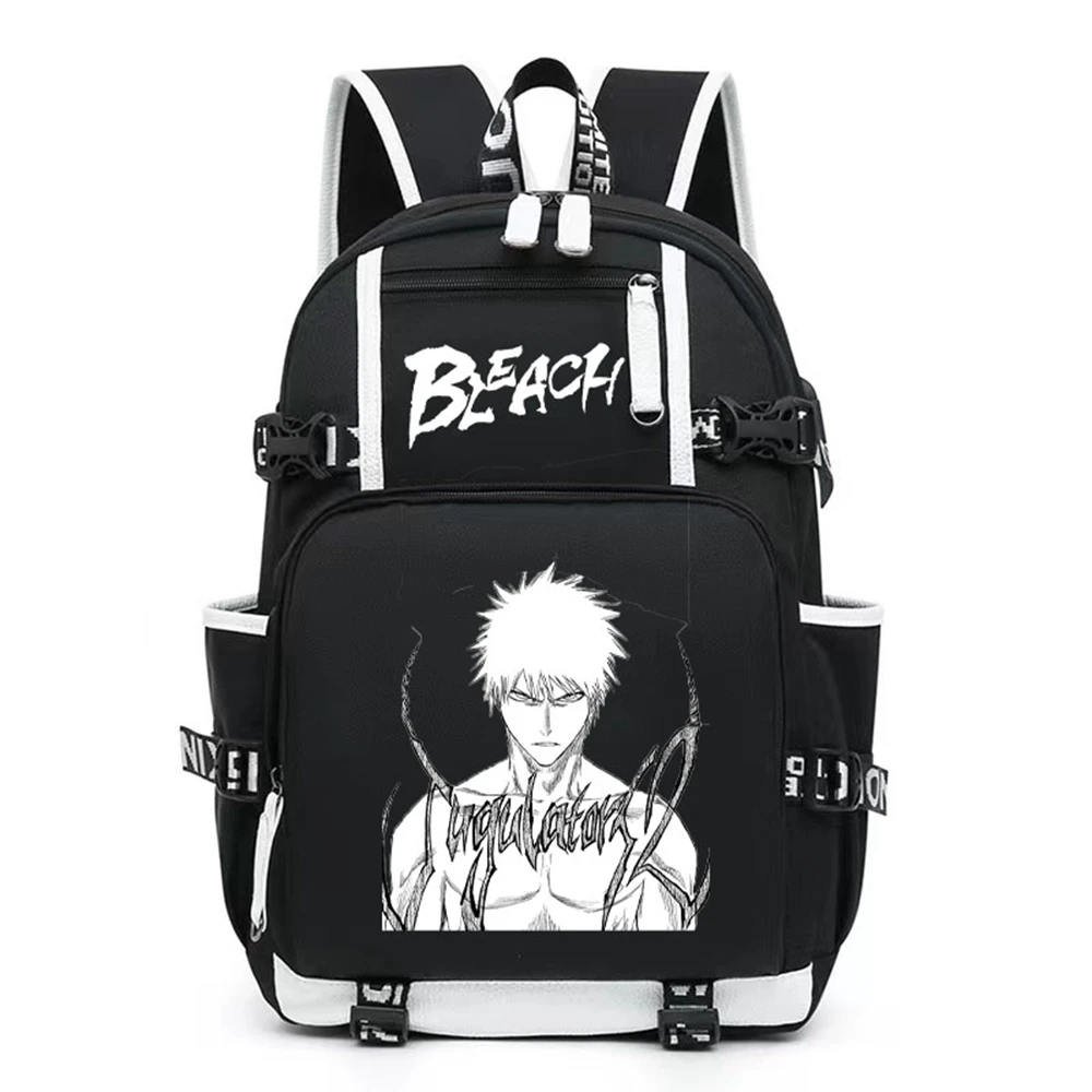 

Школьный рюкзак с принтом Kurosaki Ichigo для мальчиков и девочек