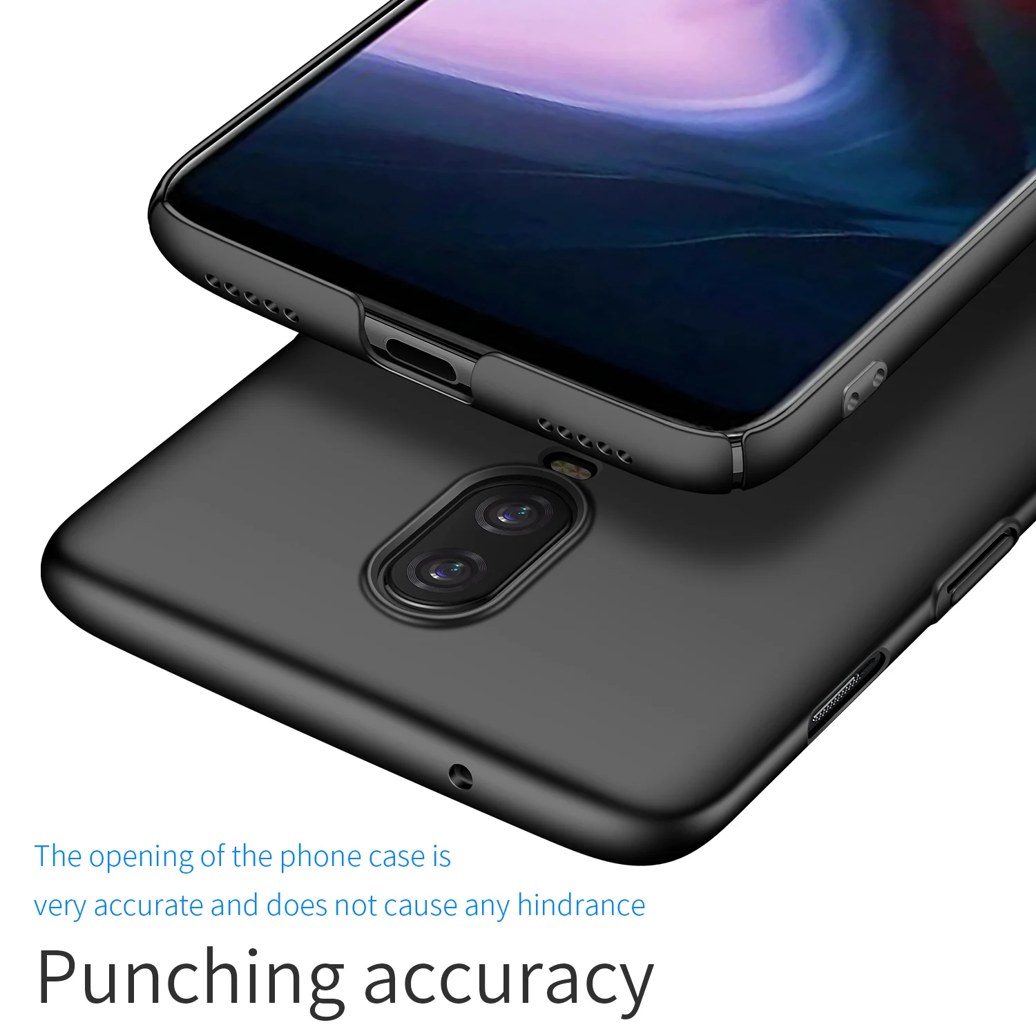 

For One Plus 7 SLim Colorful Rubber Frosted Matte Hard Cover Case For One Plus 7