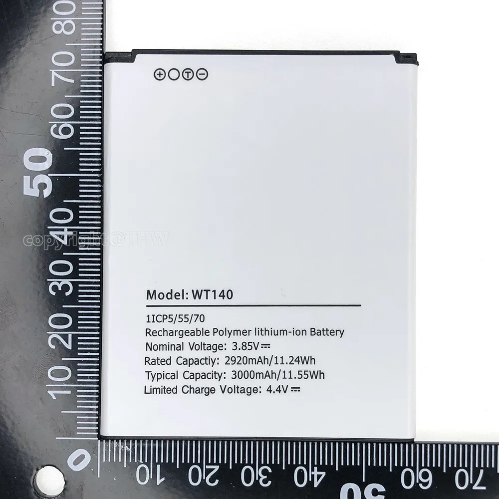 Сменный аккумулятор 3000 мАч WT140 для Nokia C01 PLUS TA-1396 перезаряжаемый мобильного