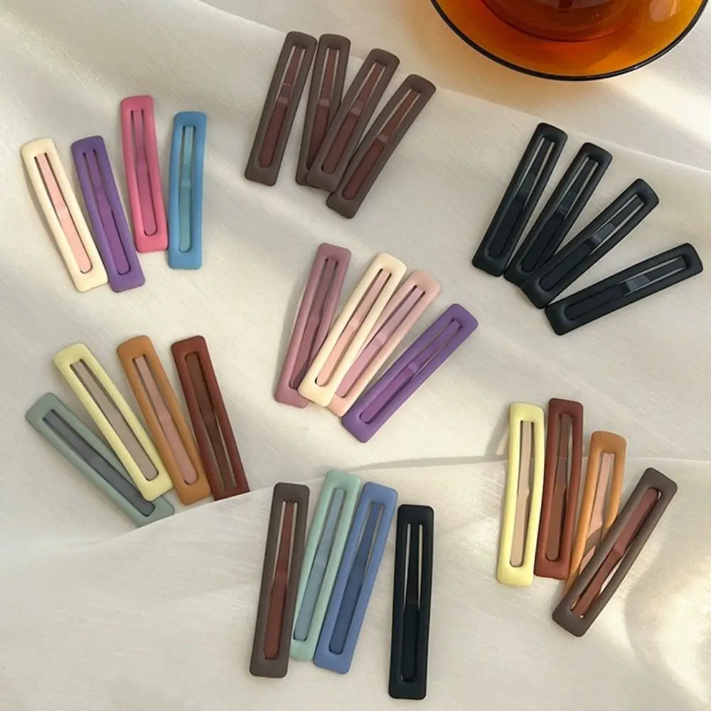 

Vintage Frosted Geometry Hairpins Adult Lovely Alloy Ornamentr Hair Clips Female Fashion Hair Accessories