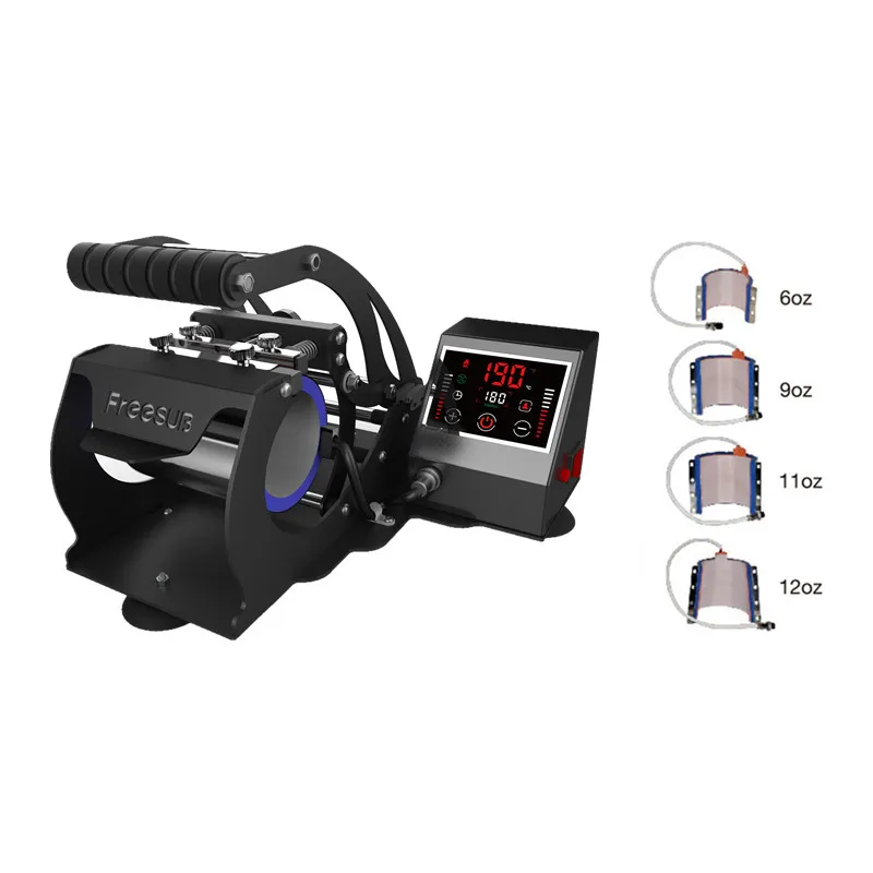 Фотокружка 4 в 1 сублимационная машина кружки для чашек 6 унций/9 унций/11 унций/12