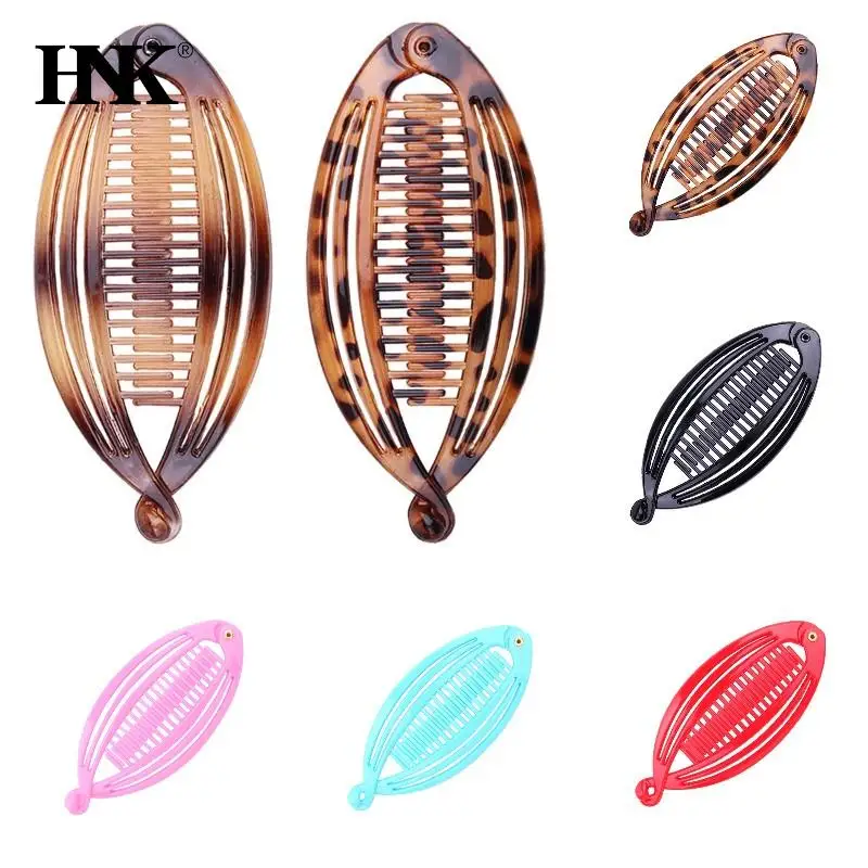 

1Pc Fish Shape Hair Claw Clips Large Size Hair Barrette Pins Banana Hairpins For Women Girls Hair Styling Tools Accessories