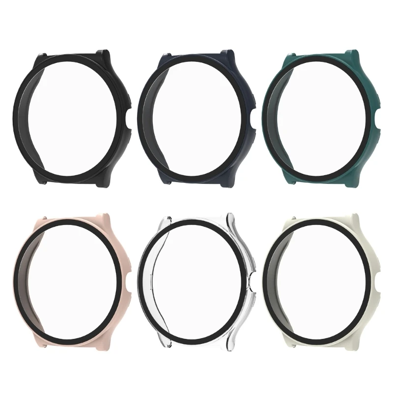 

Watch Screen Protector Case with Tempered Glass Protective Cover for Solar Lite