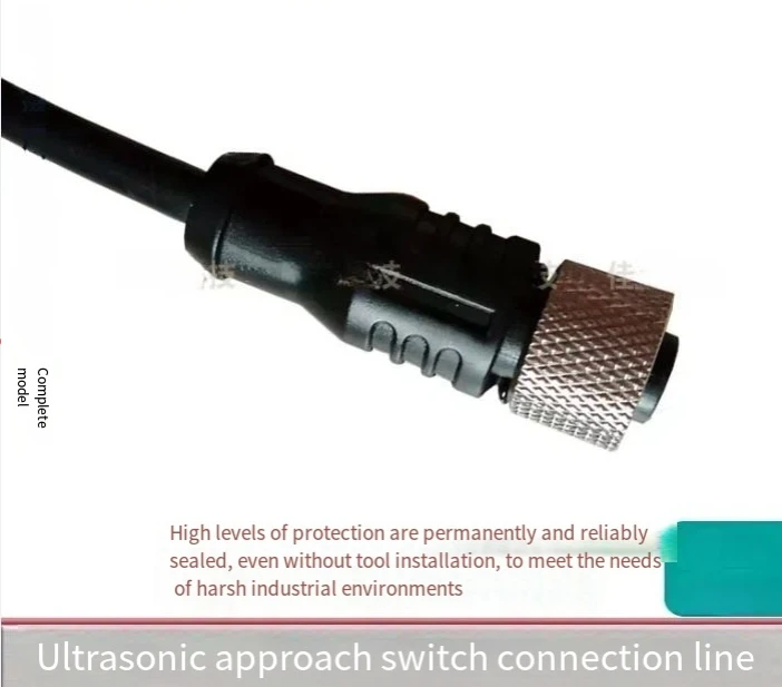 M8M12 ультразвуковой датчик приближения кабель 3-4-5-8-core прямо локоть мужского и