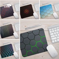 abstract mouse pads minimalism 3d stereoscopic lattice shapes gaming accessories carpet computer desk mat for office supplies