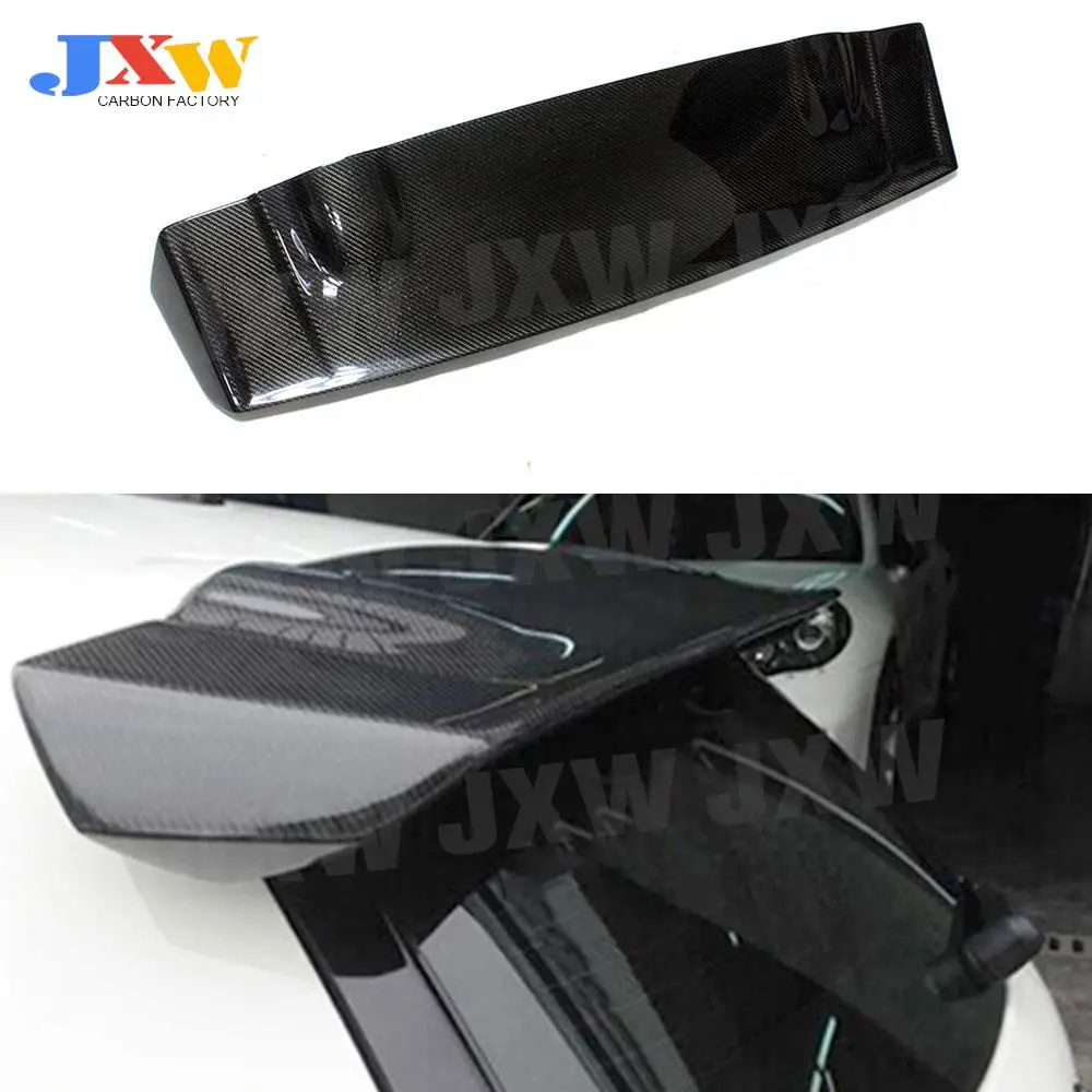 

Спойлер для Volkswagen VW Scirocco 2009-2015, не для R, Автомобильный задний спойлер из углеродного волокна на крышу, задние крылья окна, автомобильный Стайлинг