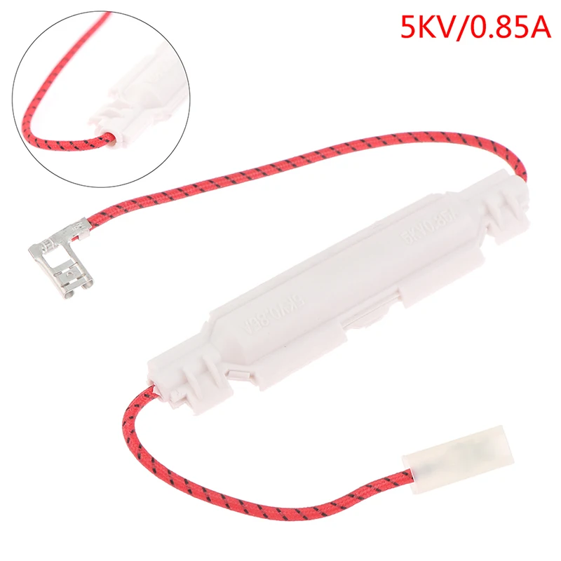 

5KV 0.85A High Voltage Fuse For Microwave Ovens Microwave Ovens Parts Universal Fuse Holder Fuse Temperature Selection Link