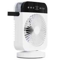 Practical Boutique Portable Air Conditioner, Mini Personal Evaporative Air Cooler,Small Desktop Cooling Fan With LED Light For B