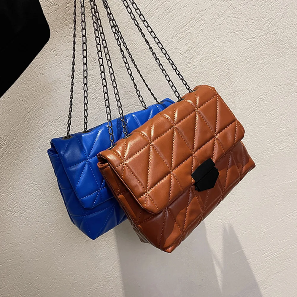 

Женская сумка на плечо, мессенджеры в клетку, дизайнерская модная однотонная дамская сумочка из искусственной кожи, дорожные сумки на ремне