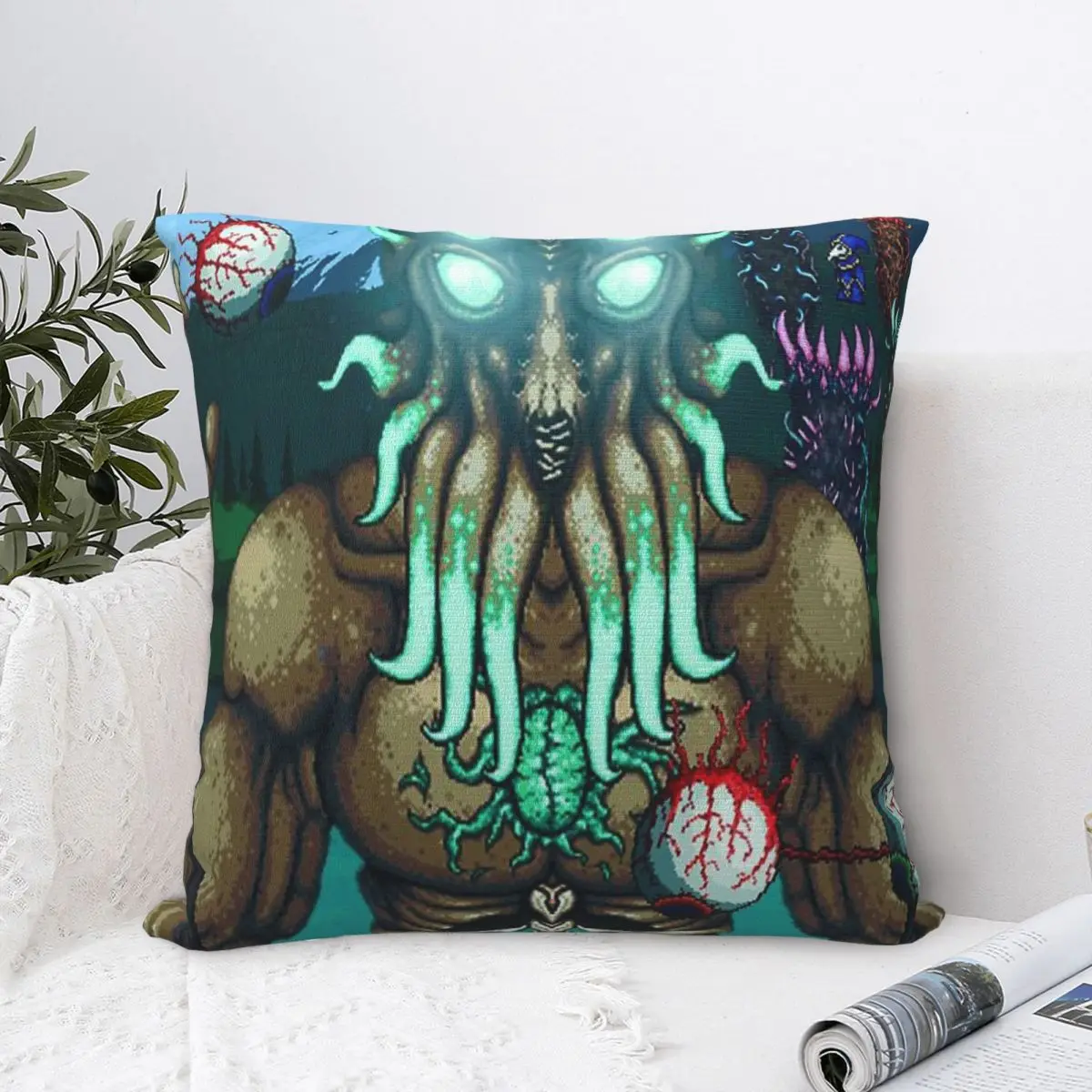 

Terraria - Indie Game 4 Pillow Case Pillow Cover Cushion Pillowcase Pillow Cases Pillow Case With Zip