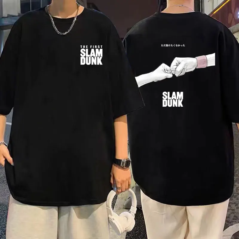 Anime Ryota Miyagi T Shirt Tops Summer Men Women Fashion Casual T-shirts The First Slam Dunk New Movie Double Sided Print Tshirt