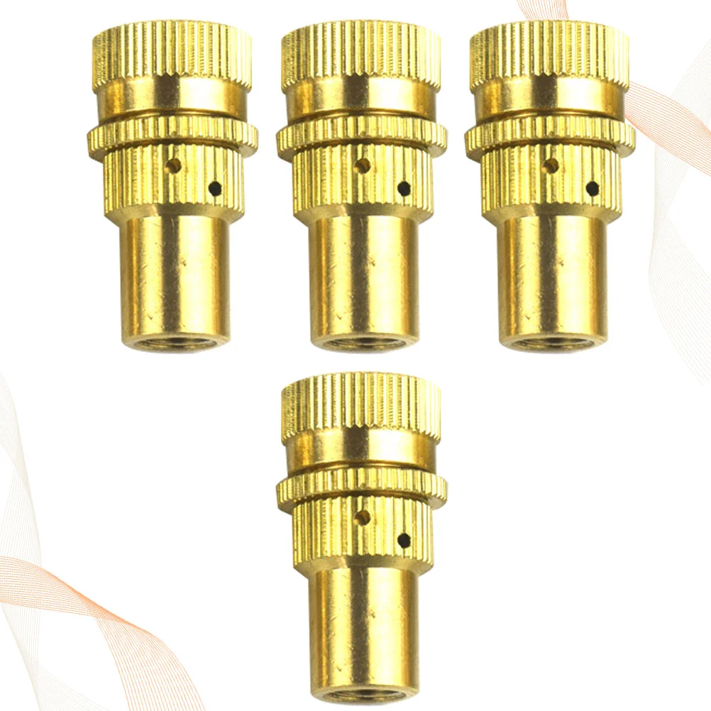 

4pcs Universal Off-road Car Brass Desert Tire Deflators Kit Automatic Tyre Deflator Pressure Reducing Relief