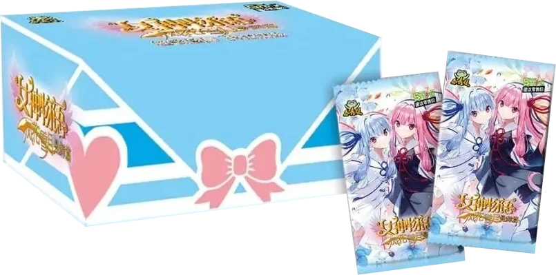 Фото Коллекционная карточная игра Goddess Story TCG Booster BOX NS-5M06: Аниме-девушки, коллекционные карты SSR, MR, лимитированные карты №2