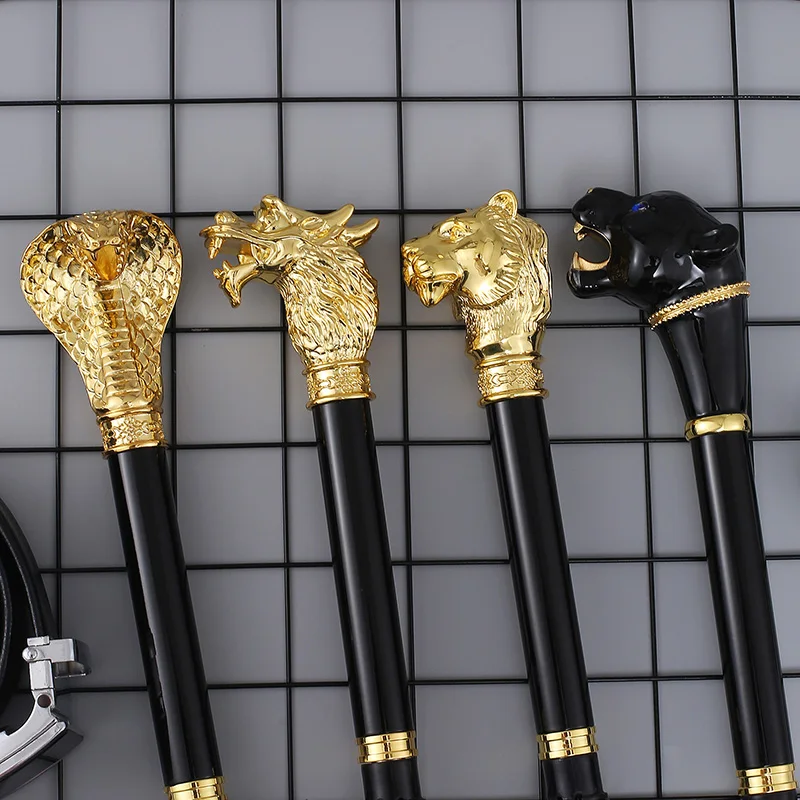 Зонт с длинной ручкой и защитой от УФ-излучения роскошный леопардовым принтом 16