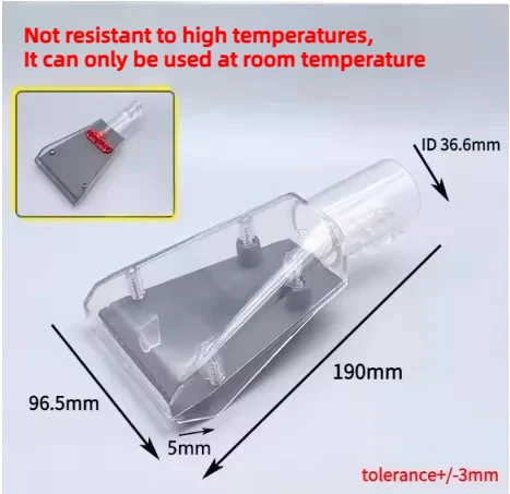 

Прозрачная впитывающая насадка для чистки ковров и мебели