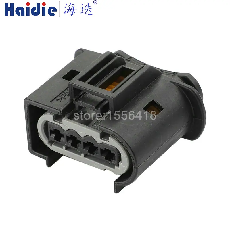 

Free shipping 2sets 4pin 3.5mm auto waterproof plug wiring harness connector 09448401