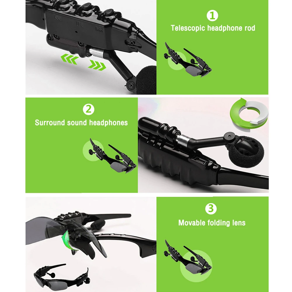 Беспроводная гарнитура Bluetooth 5 0 цвет в ассортименте