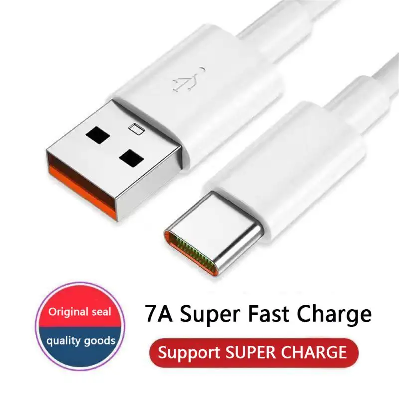 

Сверхбыстрый зарядный кабель 7A, 100 Вт, USB Type-C, быстрая зарядка, USB-кабель для зарядки и передачи данных для Xiaomi, Huawei, Oneplus, аксессуары для телефонов