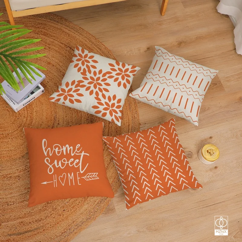 

Cushion Cover 60X60 Geometric Cushion Multi-color Modern Sofa Throw Pillow Cover Decorative Cushions for Living Room Pillow Case