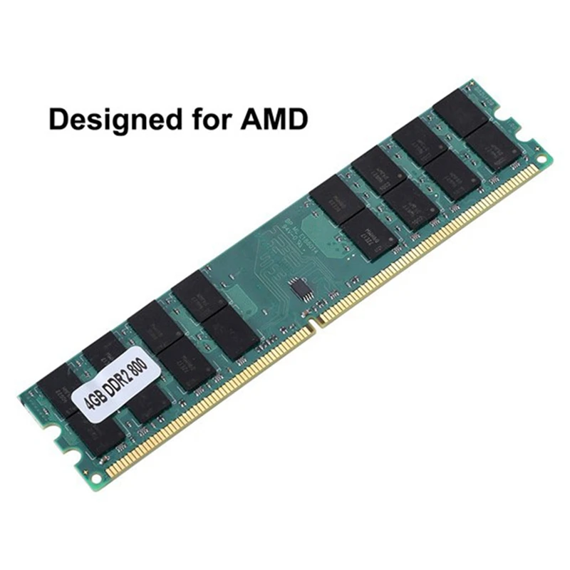 16GB 4X4GB PC2-6400 DDR2 800MHZ 240Pin for AMD Dedicated Desktop Memory Ram 1.8V SDRAM Only |
