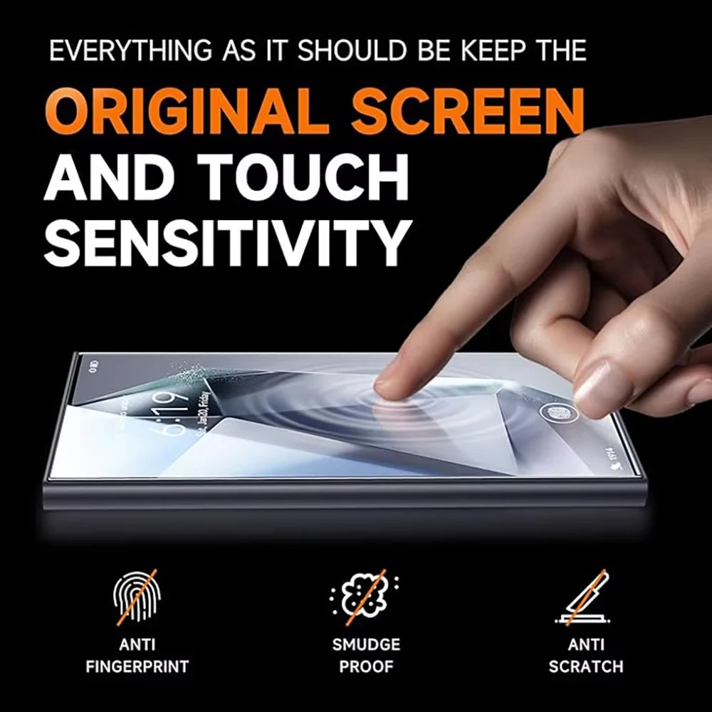 1-2 шт. в установке покрытия HD Защитная пленка для экрана Samsung A55 5G A54 A53 A33 A35 A15 A13 S24