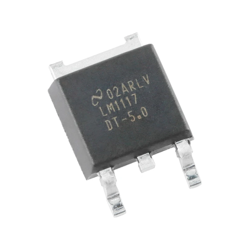 10PCS/Pack New Original LM1117DTX-5.0/NOPB TO-252-3 5V 0.8A linear regulator chip