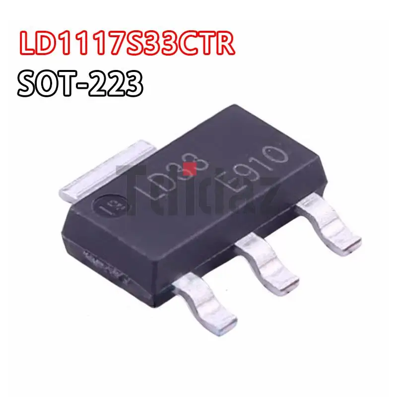 10 шт. LD1117S33CTR SOT-223 LD1117S33 LD33 LD1117S33TR LD1117S50CTR LD50 LD1117S25CTR LD1117S18CTR LD1117S12CTR LD25 LD18 LD12