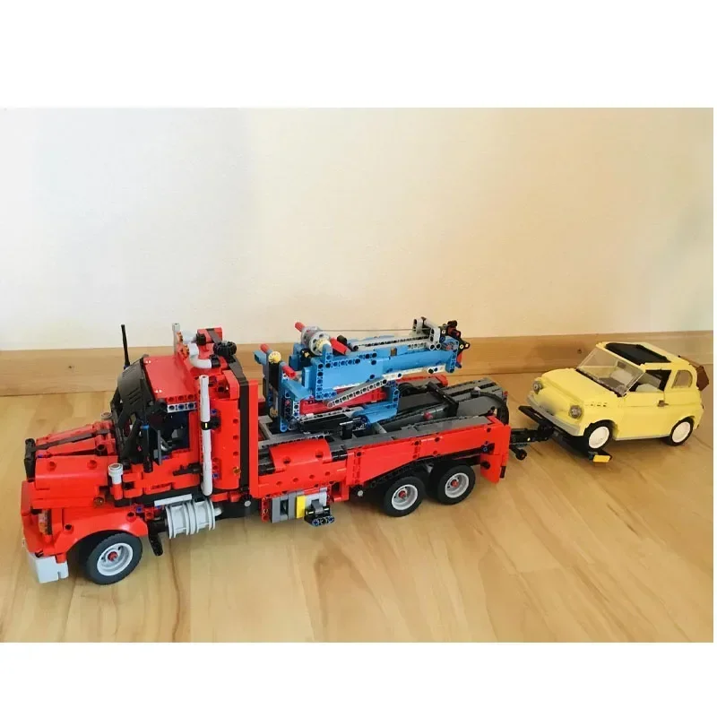 Городской транспортер MOC-82276 Ktruck Trailer 2087parts модель строительного блока