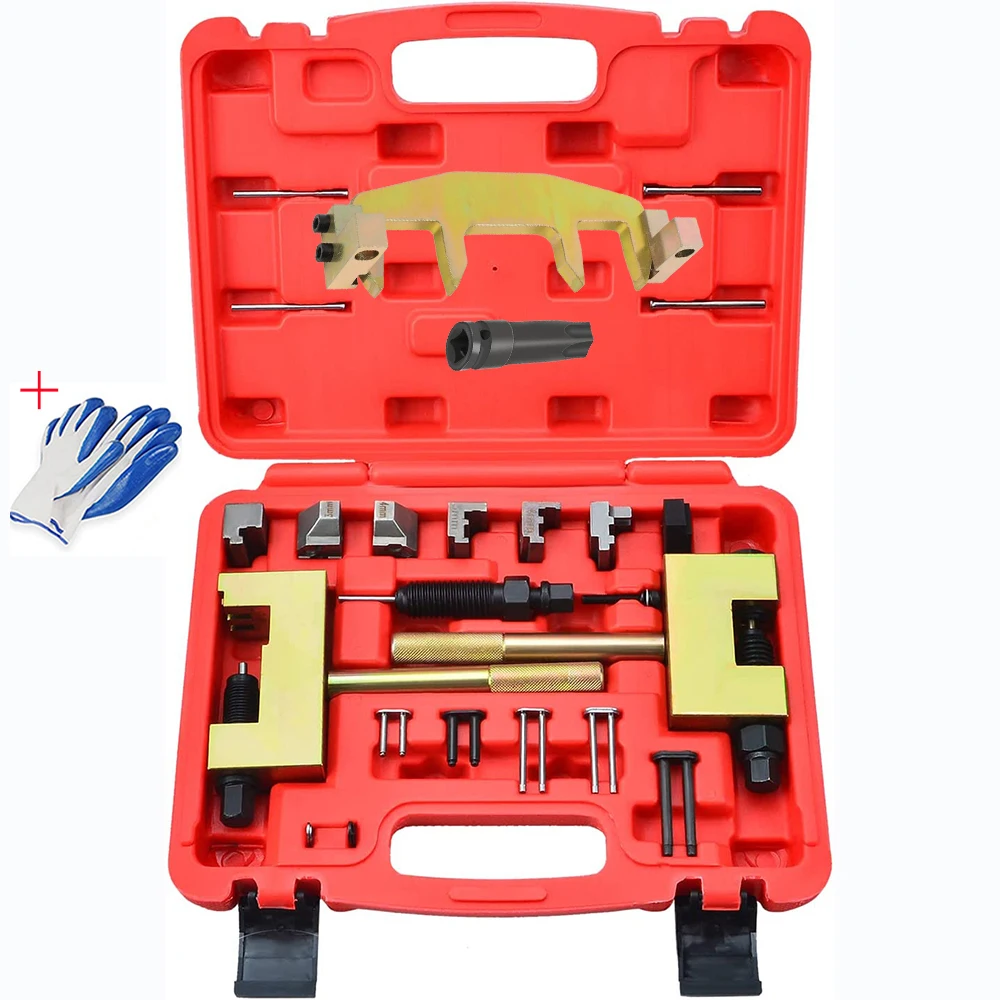 

Engine Timing Tool Chain Removal Installer Kit Camshaft Riveting Set For Mercedes Benz M271 M272 M273 M274 M276