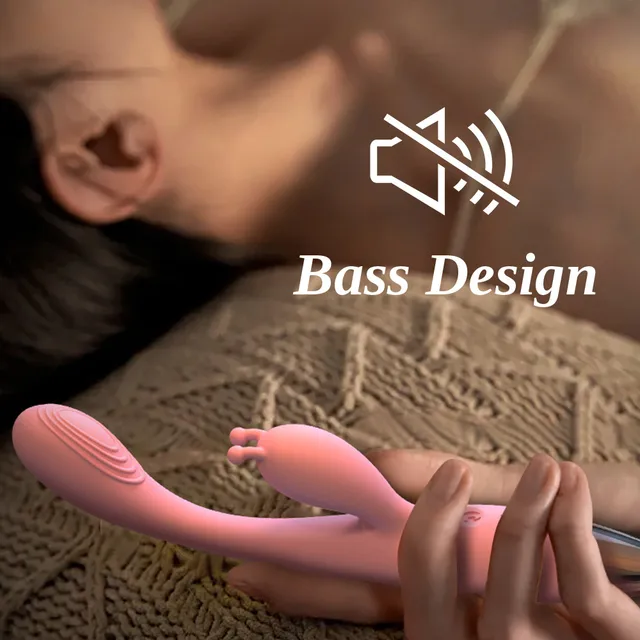 Rabbit Vibrator Dildo G Spot Clitoris Stimulator Nipple Massager Heating AV Stick Female Masturbators Sex Toys for Women 18+ 5